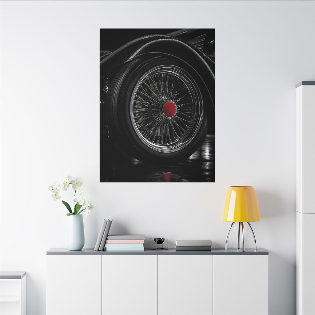 Spoke and Steel - Classic Car Wall Art | Canvas