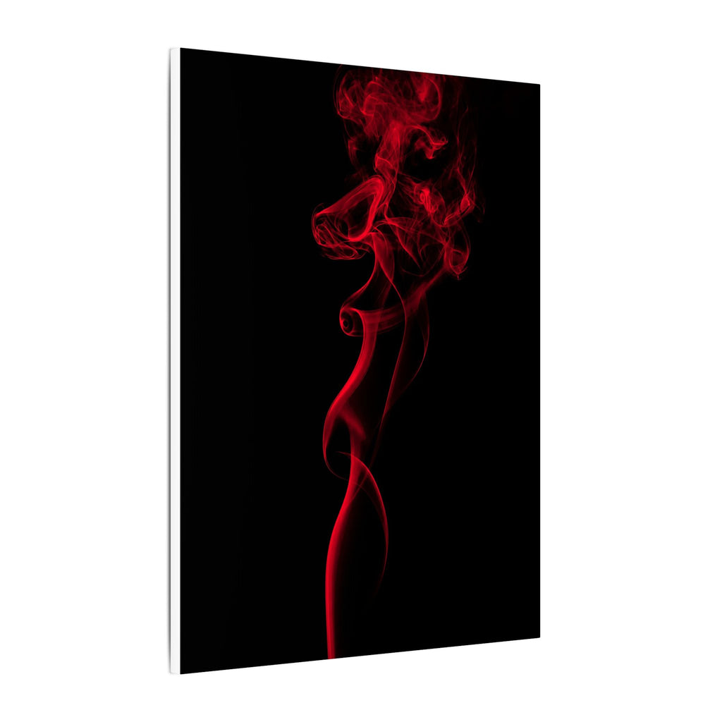 Red Smoke - Wall Art With Red Color | Canvas