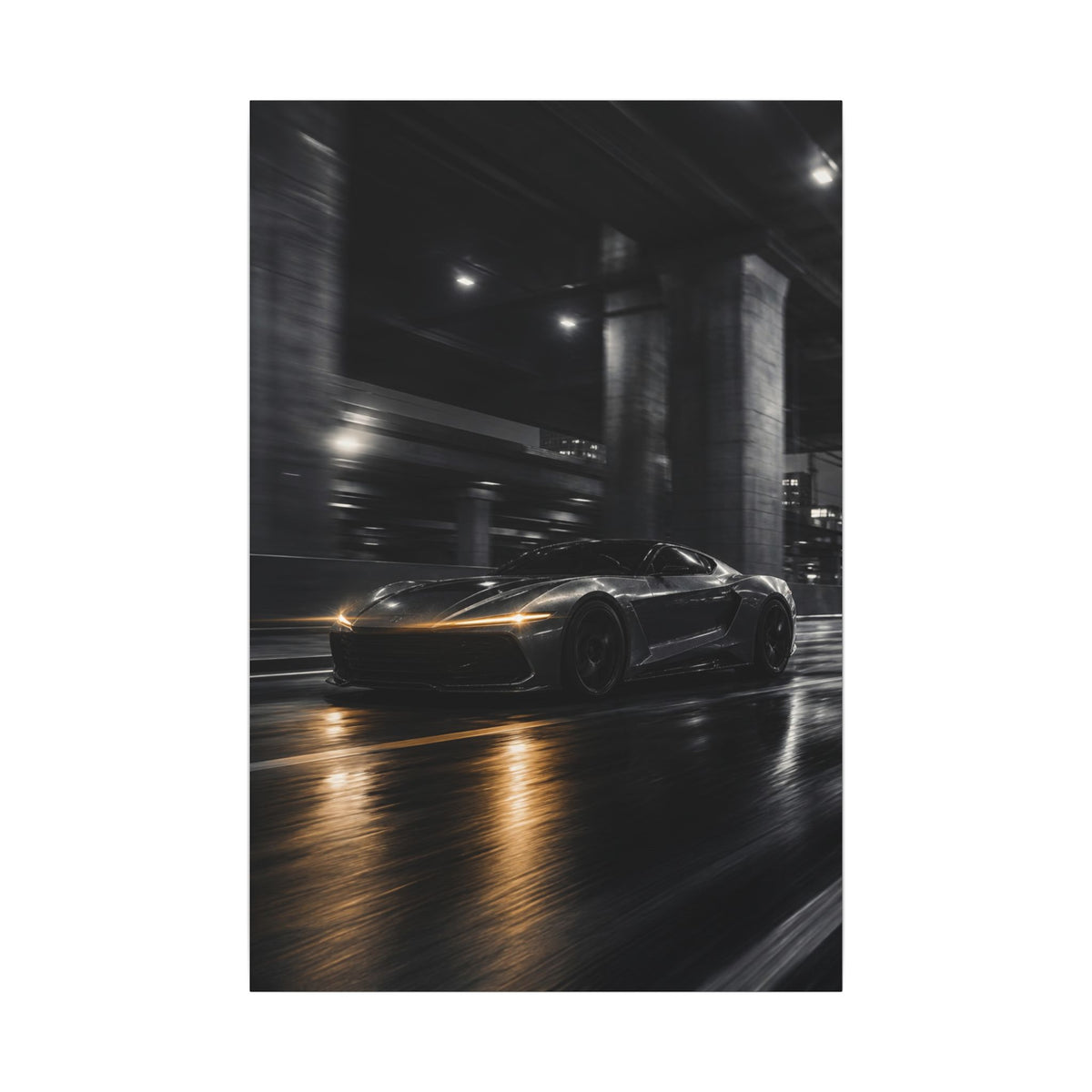 After Dark - Supercar Wall Art | Canvas