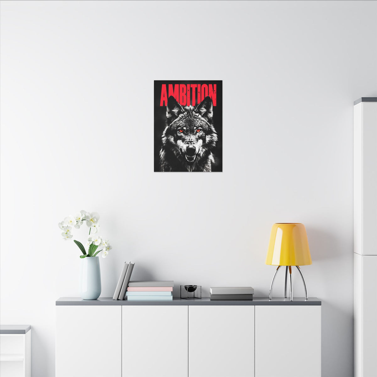 Ambition - Wolf Wall Art | Canvas