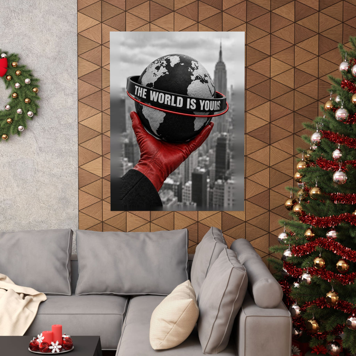 The World Is Yours - Money Wall Art | Matte Poster
