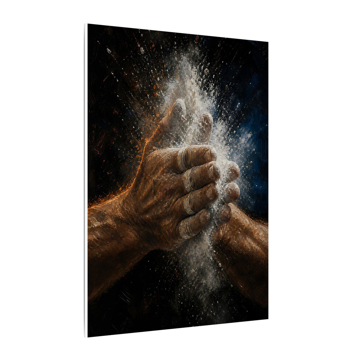 Chalk - Gym Wall Art | Canvas