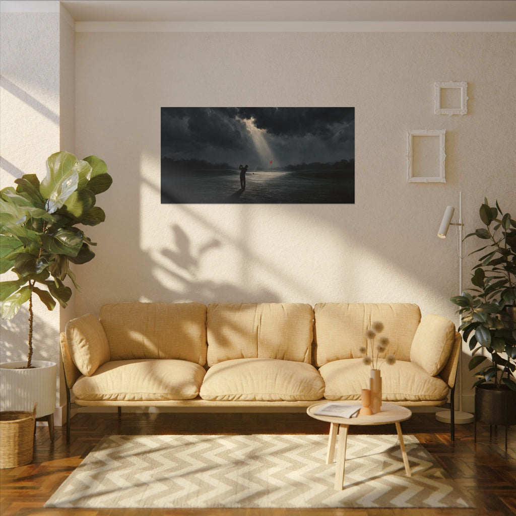 Dawn Patrol - Golf Art | Canvas (Panoramic)