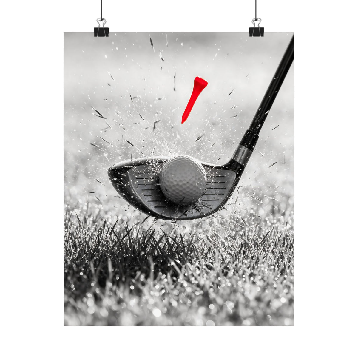 Pure Contact - Golf Prints | Matte Poster