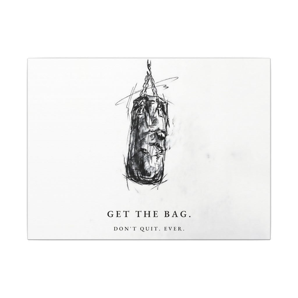 Get the Bag - Boxing Wall Art | Canvas (Landscape)