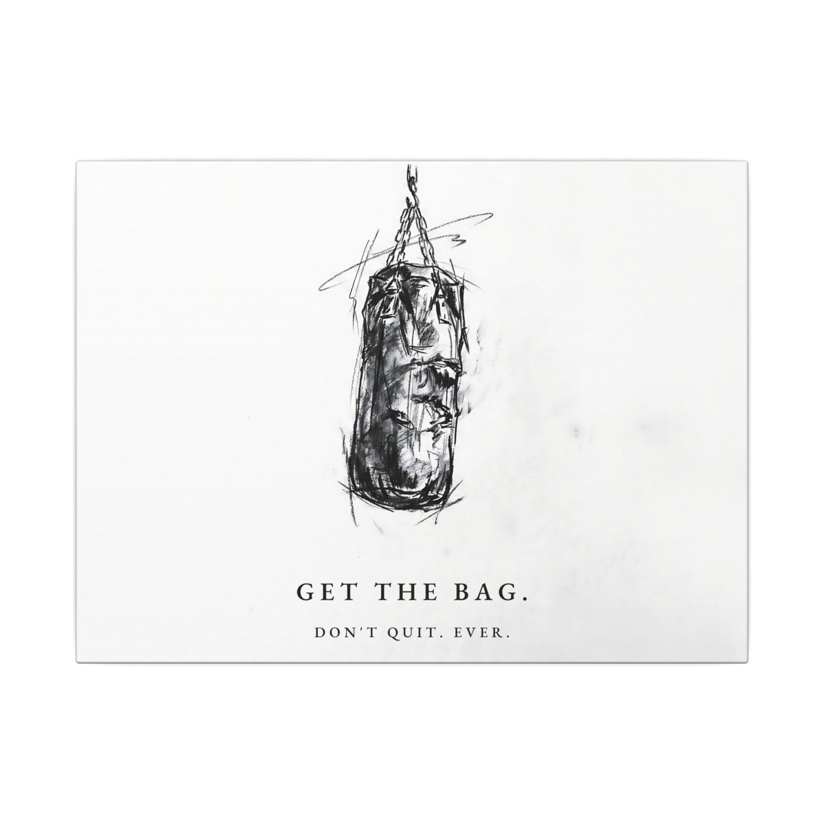 Get the Bag - Boxing Wall Art | Canvas (Landscape)