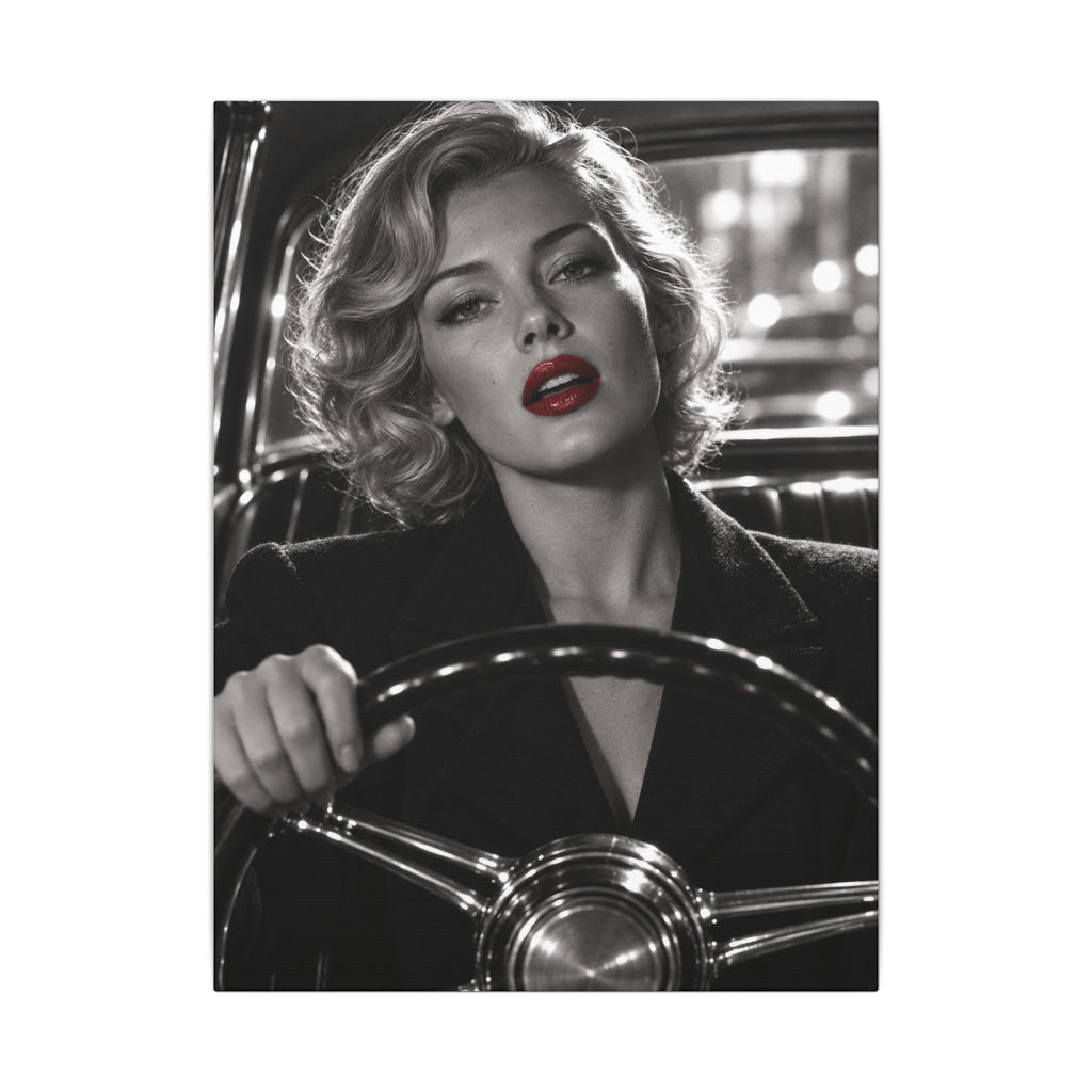 Night Drive - Bedroom Wall Art | Canvas
