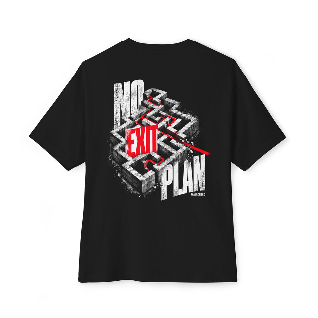 No Exit Plan | Heavyweight Tee (Back Print)