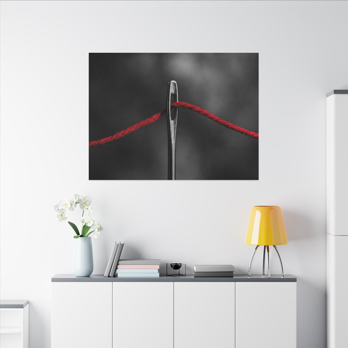 Through the Eye - Professional Office Wall Art | Canvas (Landscape)