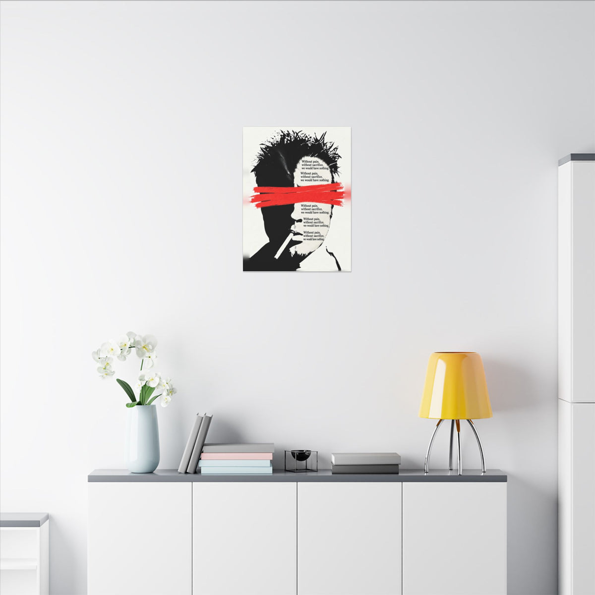Pain and Sacrifice - Quote Wall Art | Canvas