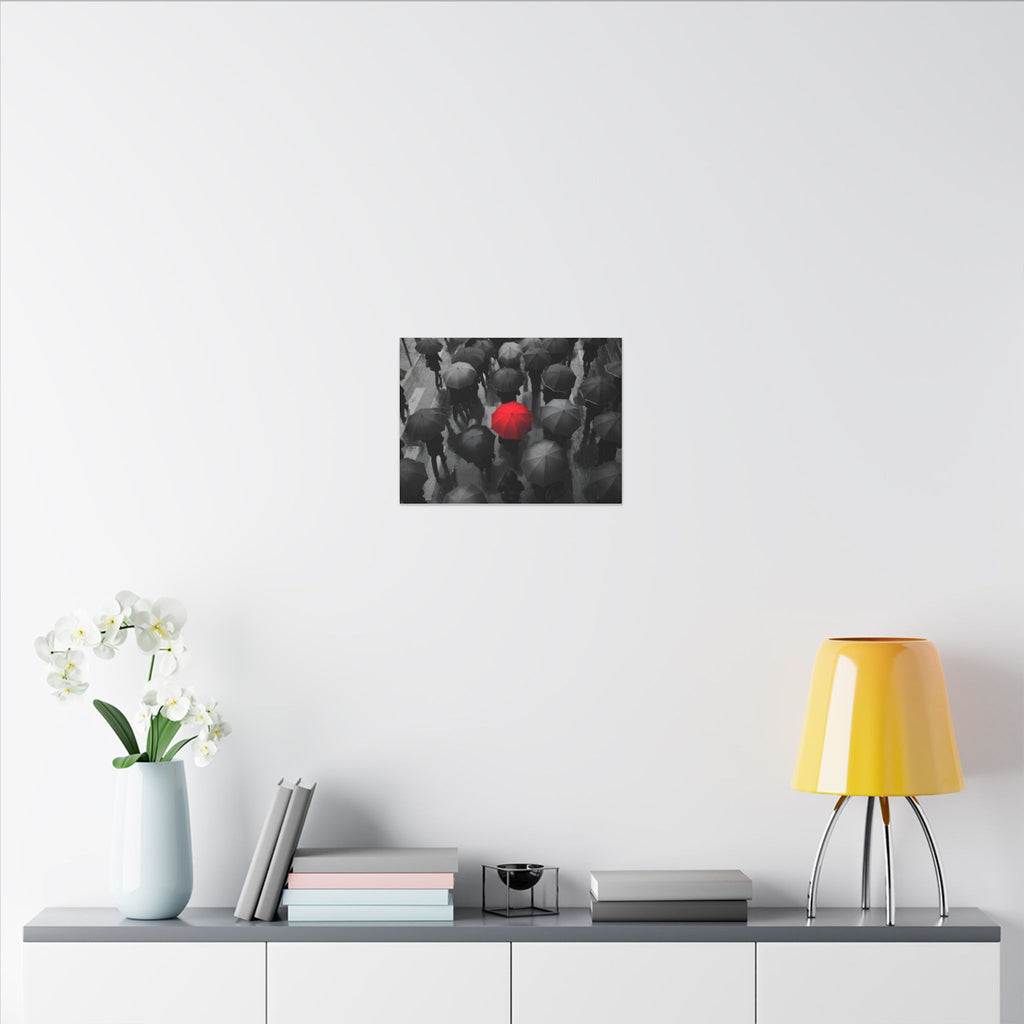 One in the Crowd - Office Wall Art | Canvas (Landscape)