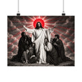 Christ and the Disciples - Christian Wall Art | Matte Poster (Landscape)