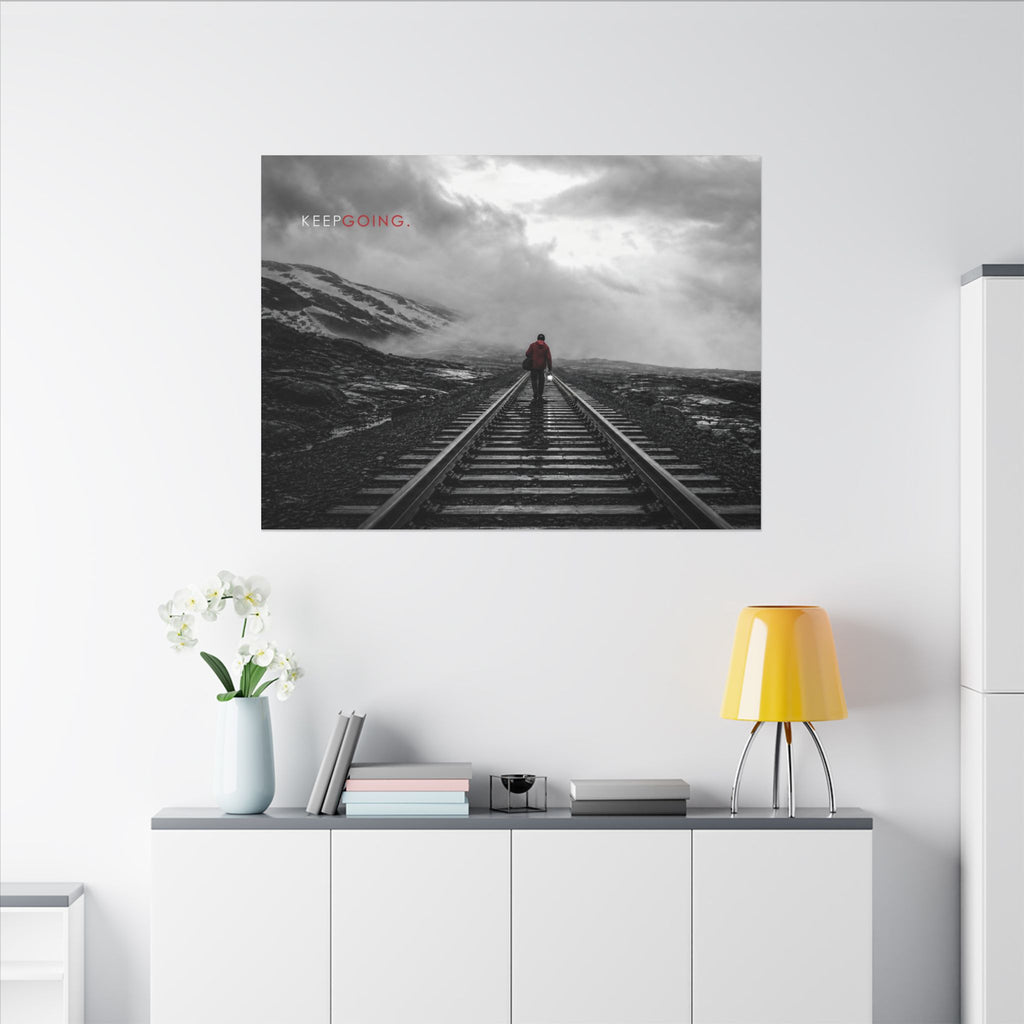 Keep Going - Motivational Posters | Canvas (Landscape)