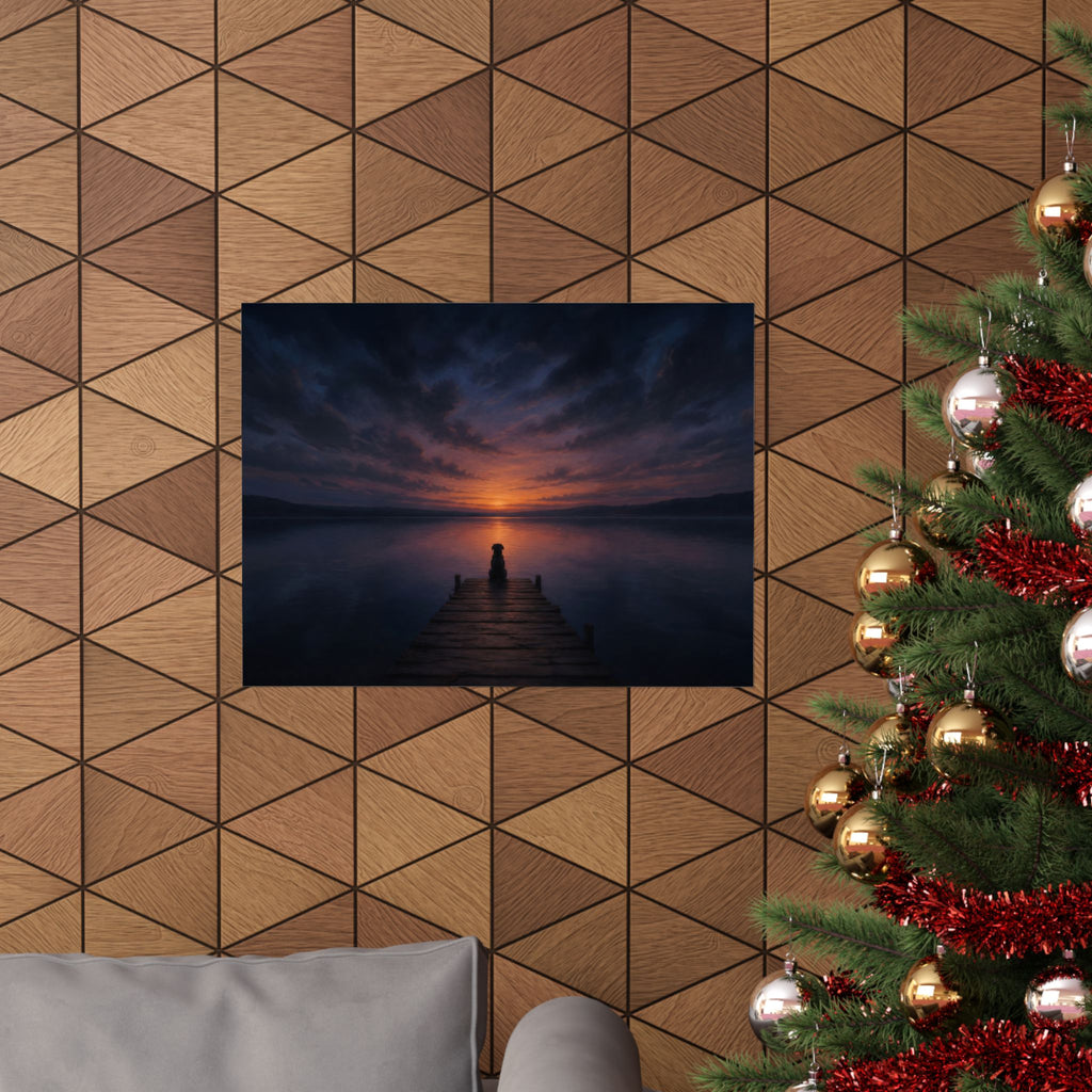 The Wait - Bedroom Wall Art | Matte Poster (Landscape)