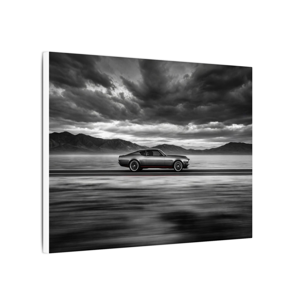Open Road Velocity - Muscle Car Wall Art | Canvas (Landscape)