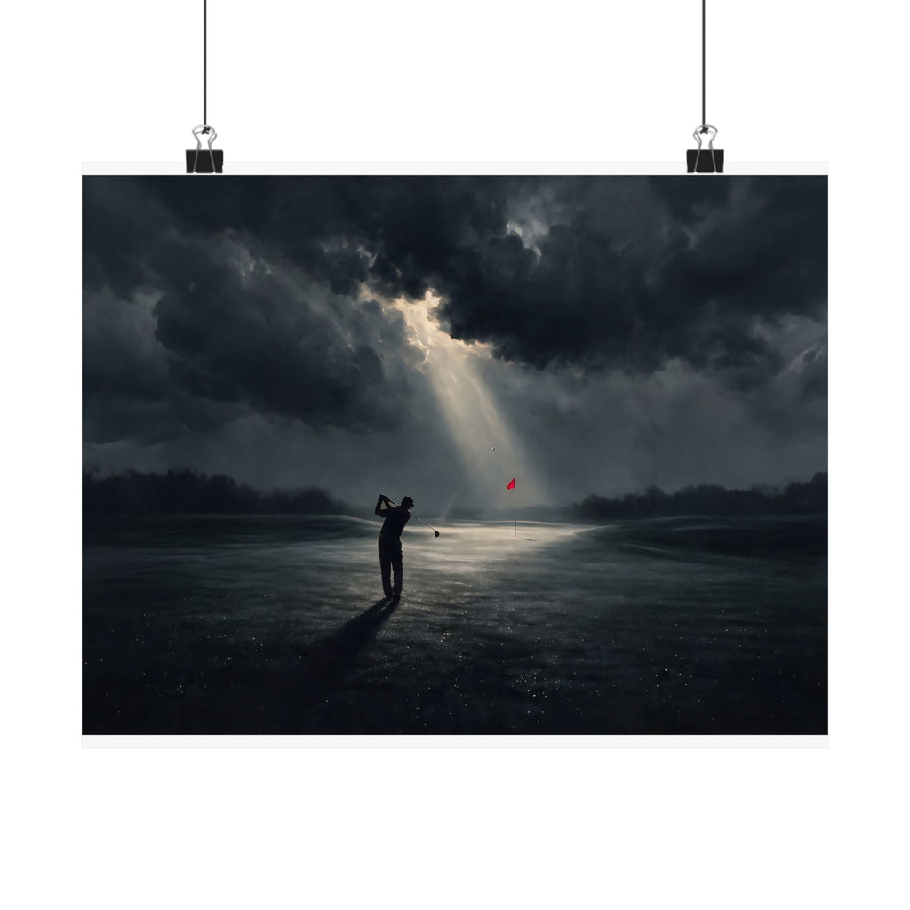 Dawn Patrol - Golf Art | Matte Poster (Landscape)