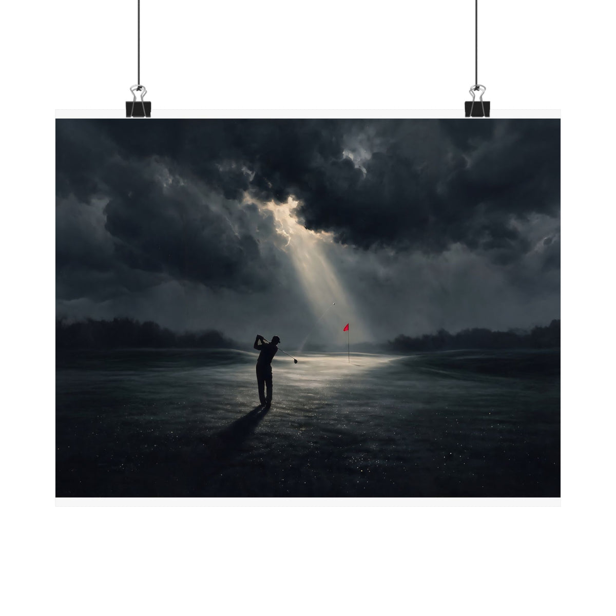 Dawn Patrol - Golf Art | Matte Poster (Landscape)