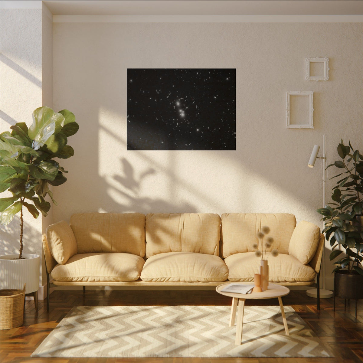 Three Worlds - Space Wall Art | Canvas (Landscape)
