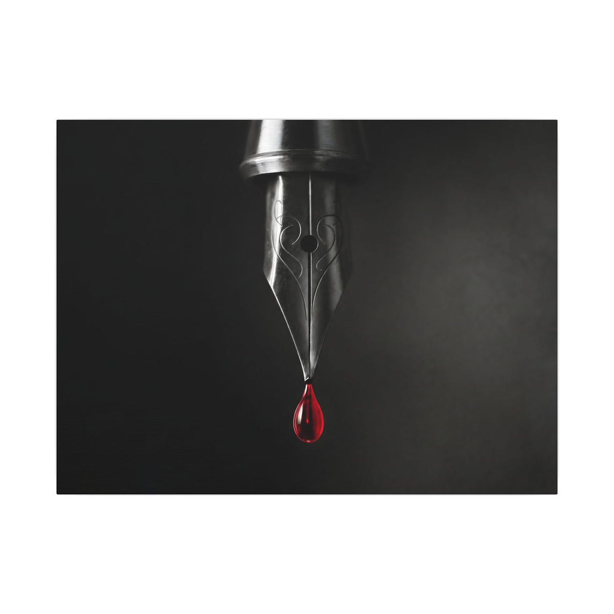 The First Drop - Professional Office Art | Canvas (Landscape)