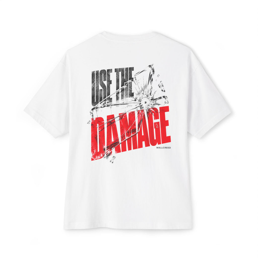 Use the Damage | Heavyweight Tee (Front + Back)