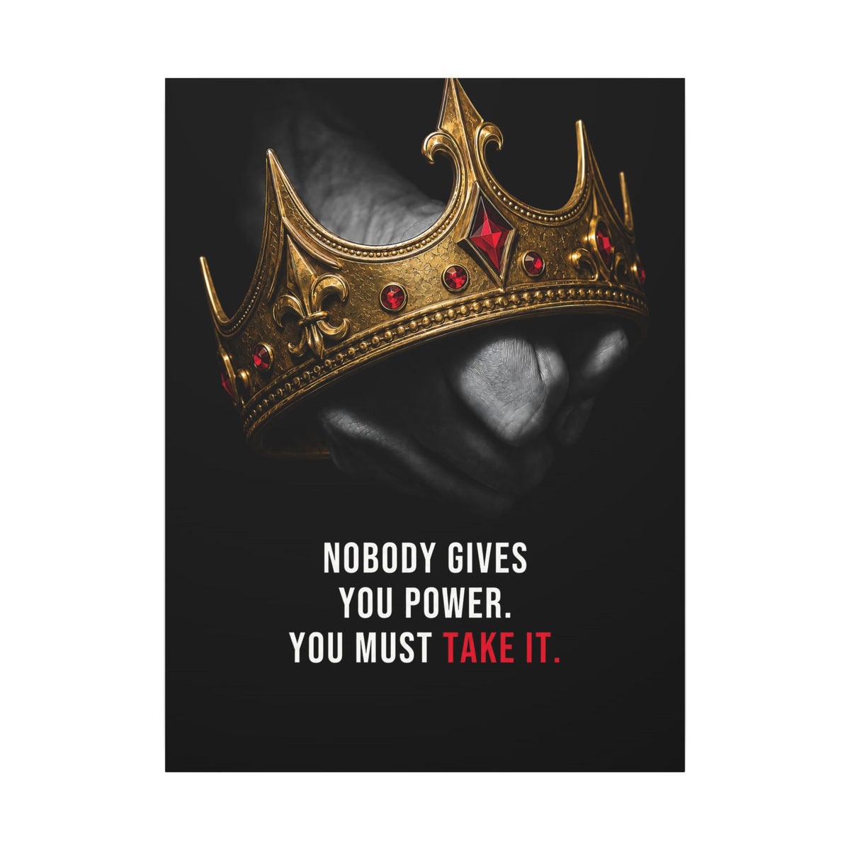 Take the Crown - King Wall Art | Canvas