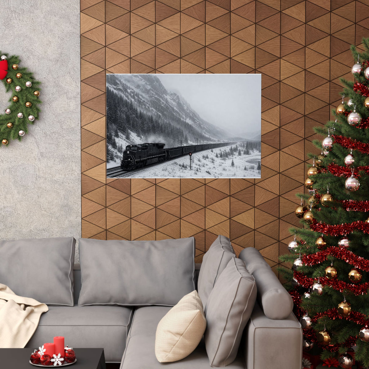 Keep Moving - Master Bedroom Wall Art | Matte Poster (Landscape)
