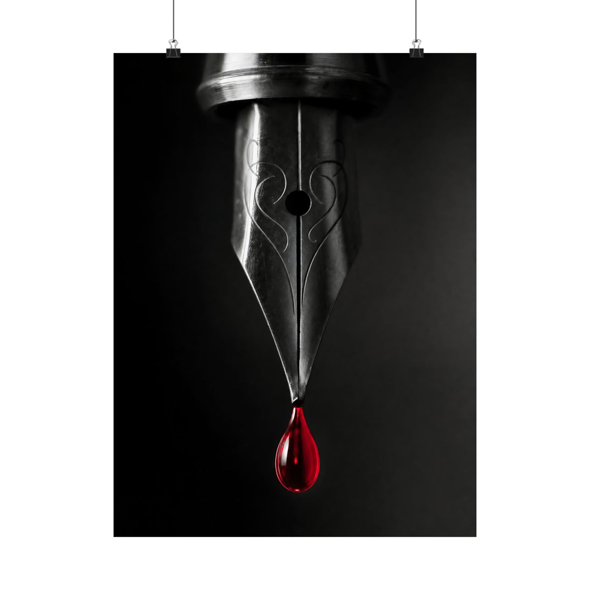 The First Drop - Professional Office Art | Matte Poster