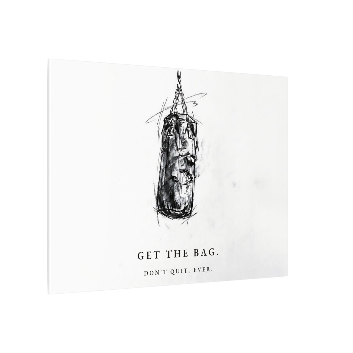 Get the Bag - Boxing Wall Art | Canvas (Landscape)