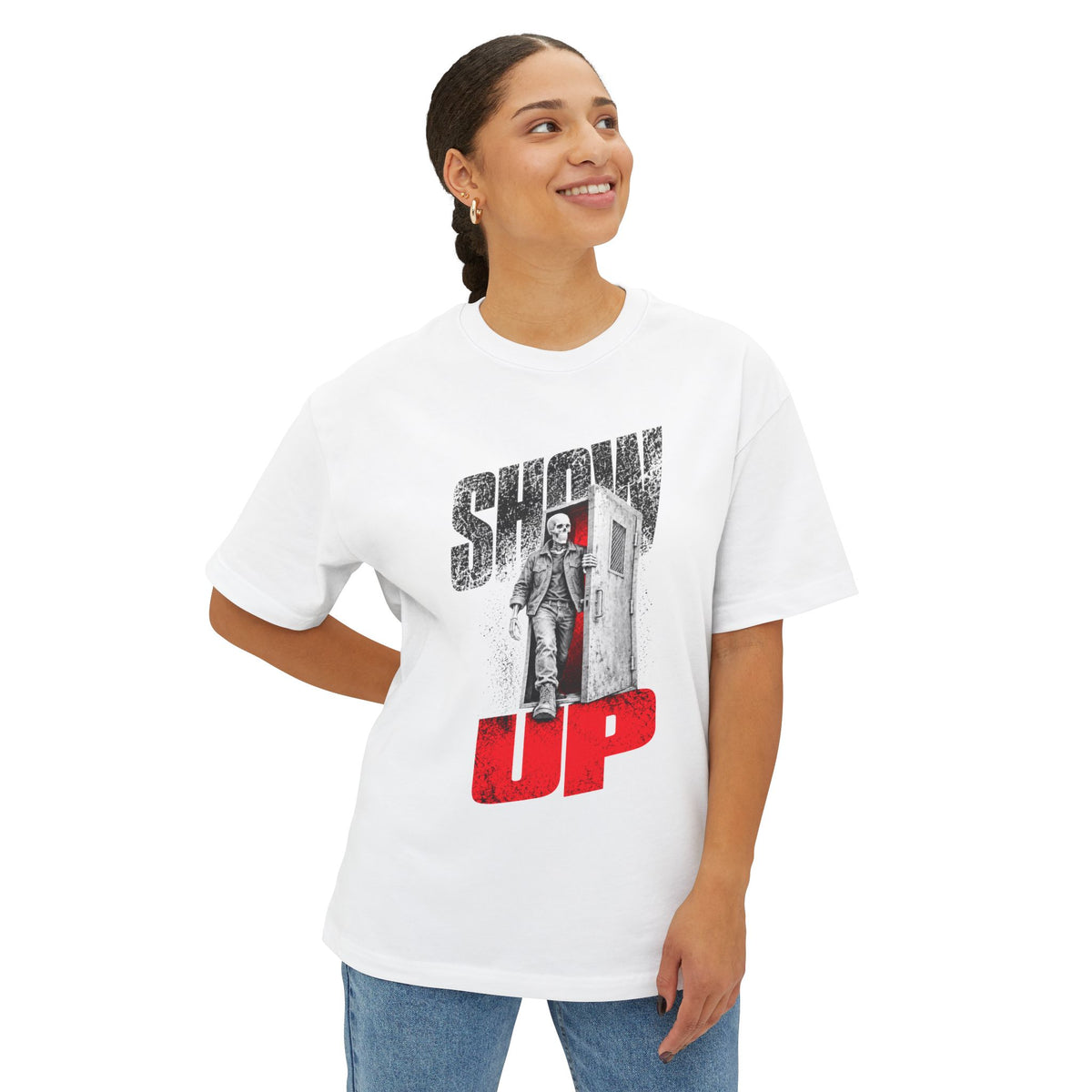 Show Up Anyway | Heavyweight Tee