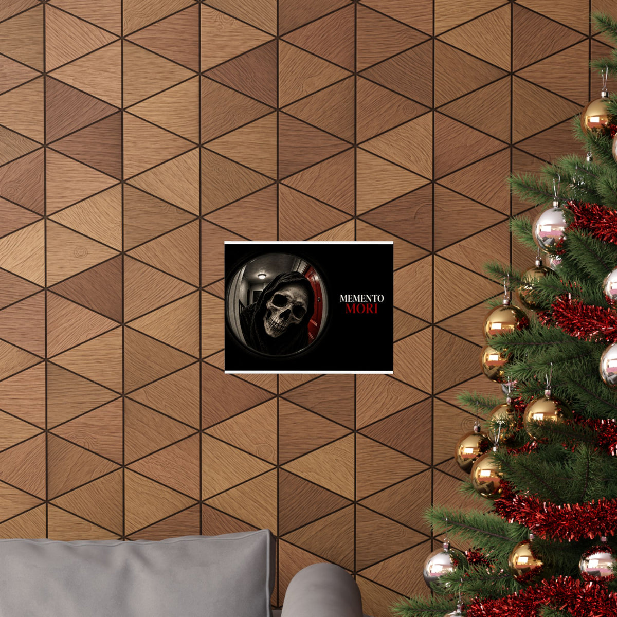 Memento Mori - Dark Wall Art | Matte Poster (Landscape)