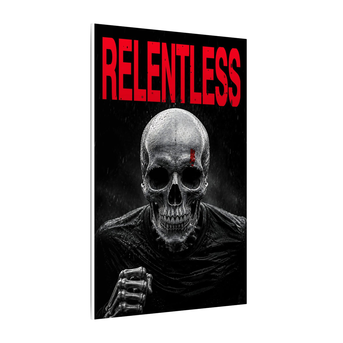Relentless - Skull Wall Art | Canvas