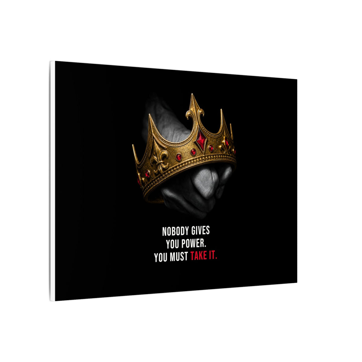 Take the Crown - King Wall Art | Canvas (Landscape)