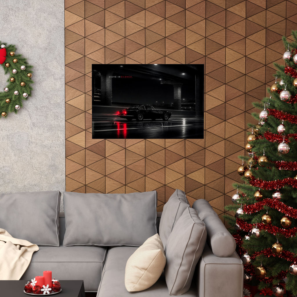 Move in Silence - Car Wall Art | Matte Poster (Landscape)