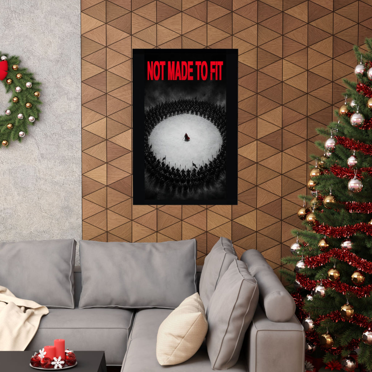 Not Made to Fit - Motivational Wall Art | Matte Poster