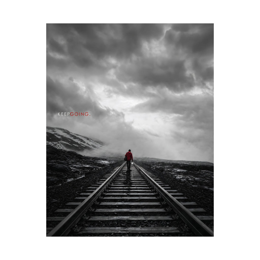 Keep Going - Motivational Posters | Matte Poster