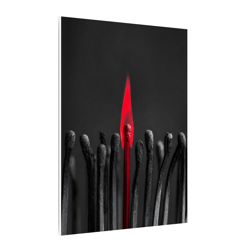 The One Still Burning - Office Wall Art For Men | Canvas