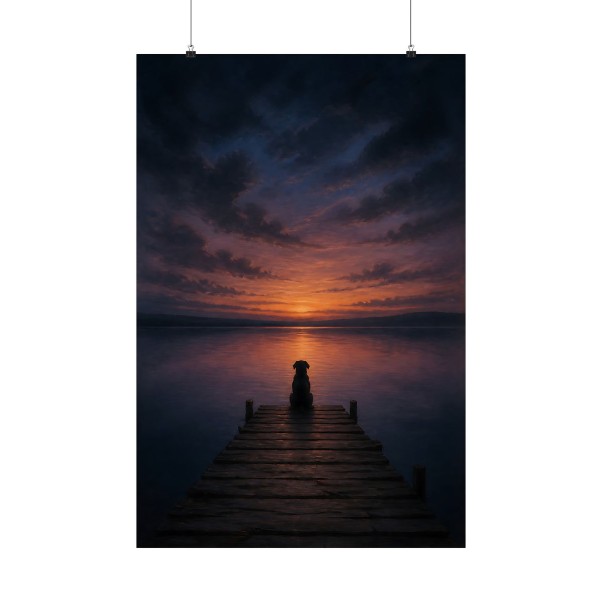 The Wait - Bedroom Wall Art | Matte Poster