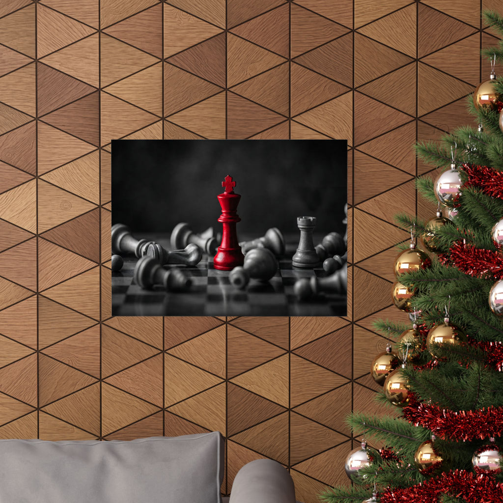 Last King Standing - Executive Office Wall Art | Matte Poster (Landscape)