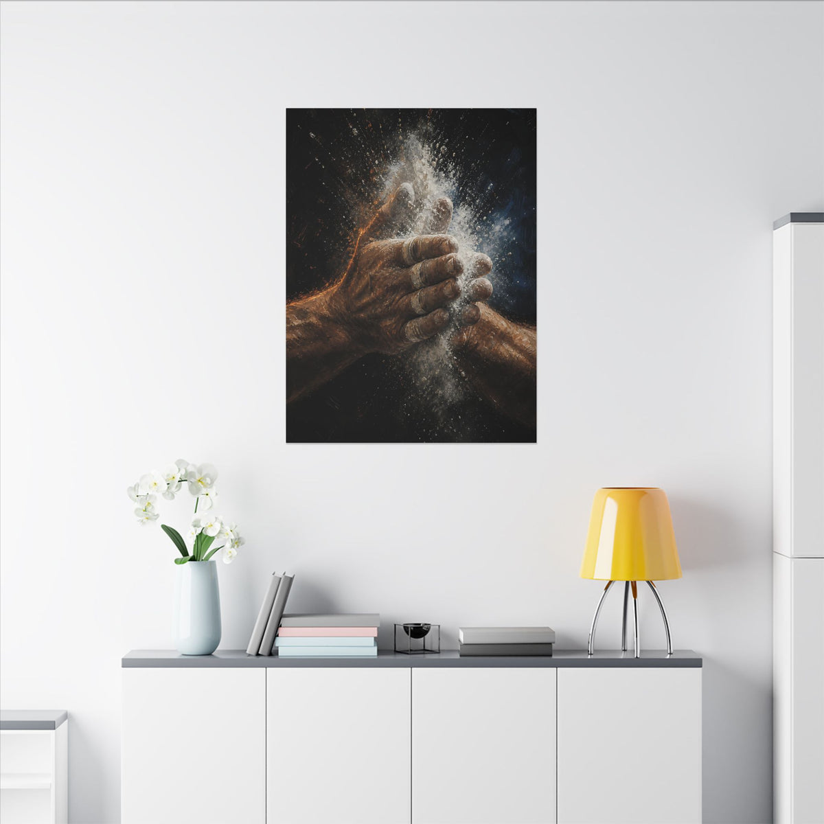 Chalk - Gym Wall Art | Canvas