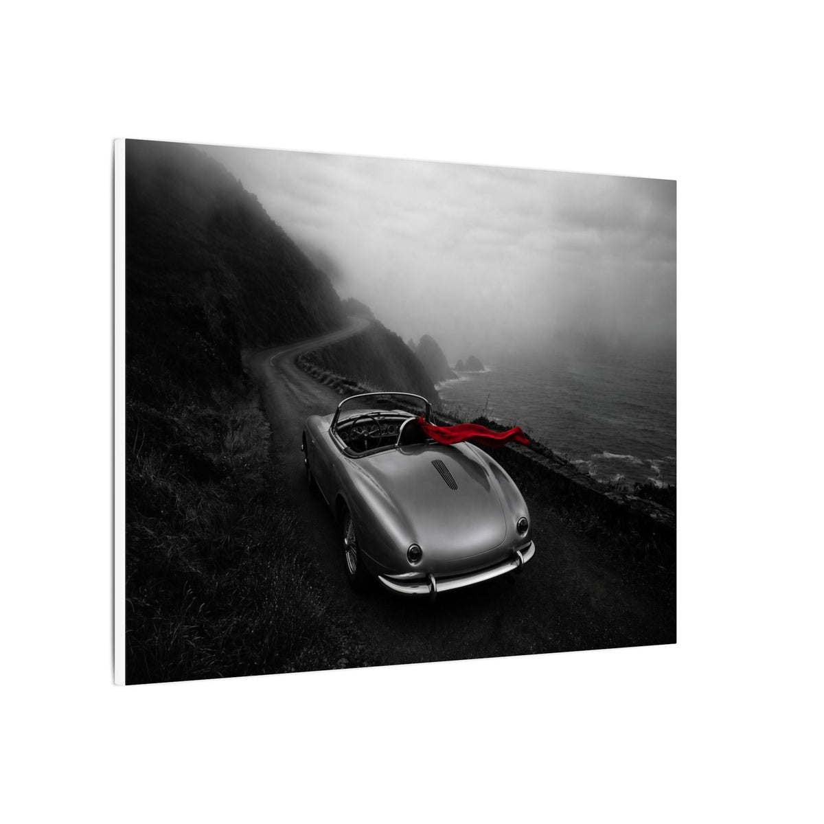 Coastal Roadster - Classic Car Wall Art | Canvas (Landscape)