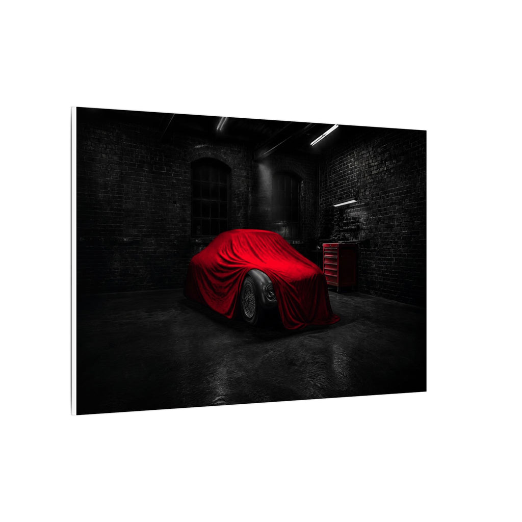 The Project - Car Cover Wall Art | Canvas (Landscape)