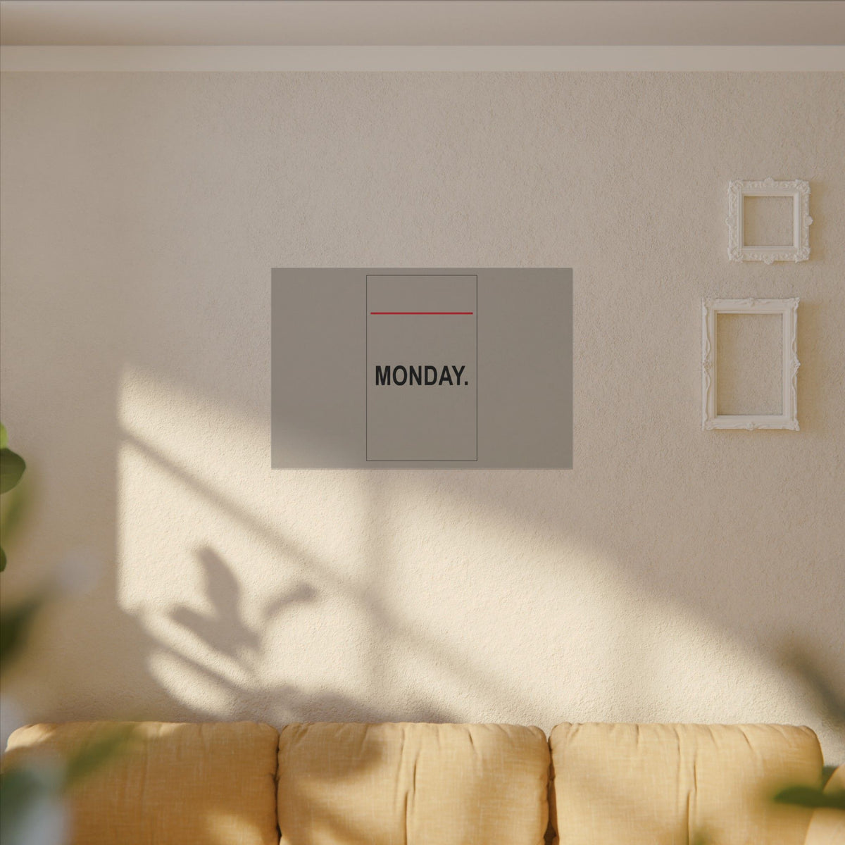 Monday - Office Wall Art | Canvas (Landscape)