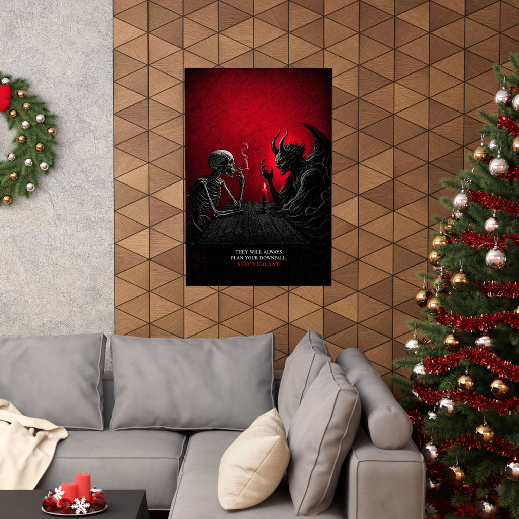 Stay Vigilant - Dark Wall Art | Matte Poster