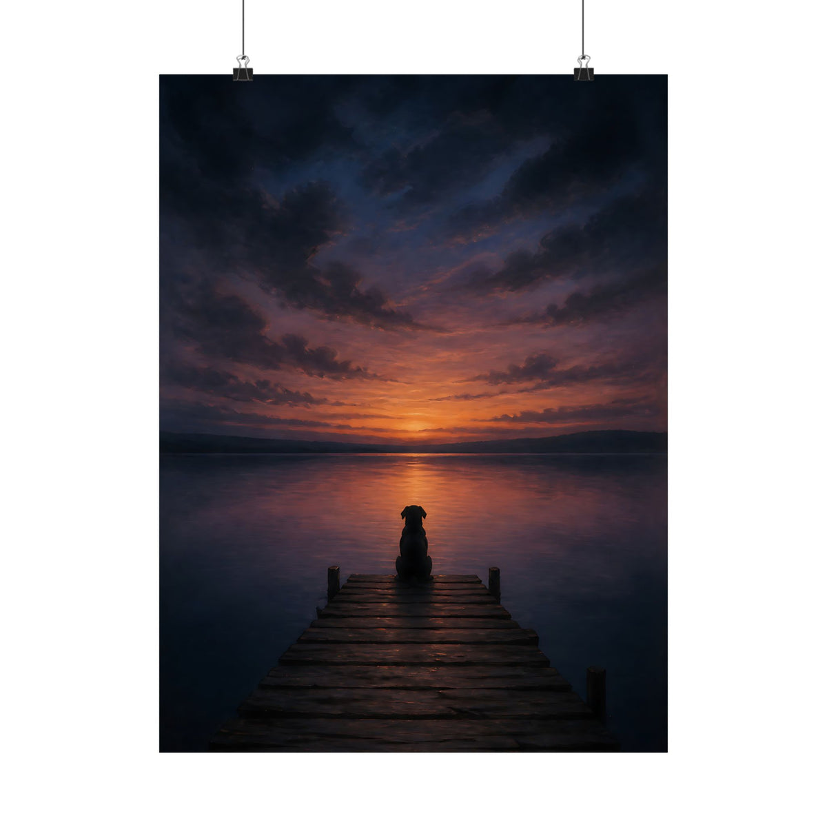 The Wait - Bedroom Wall Art | Matte Poster