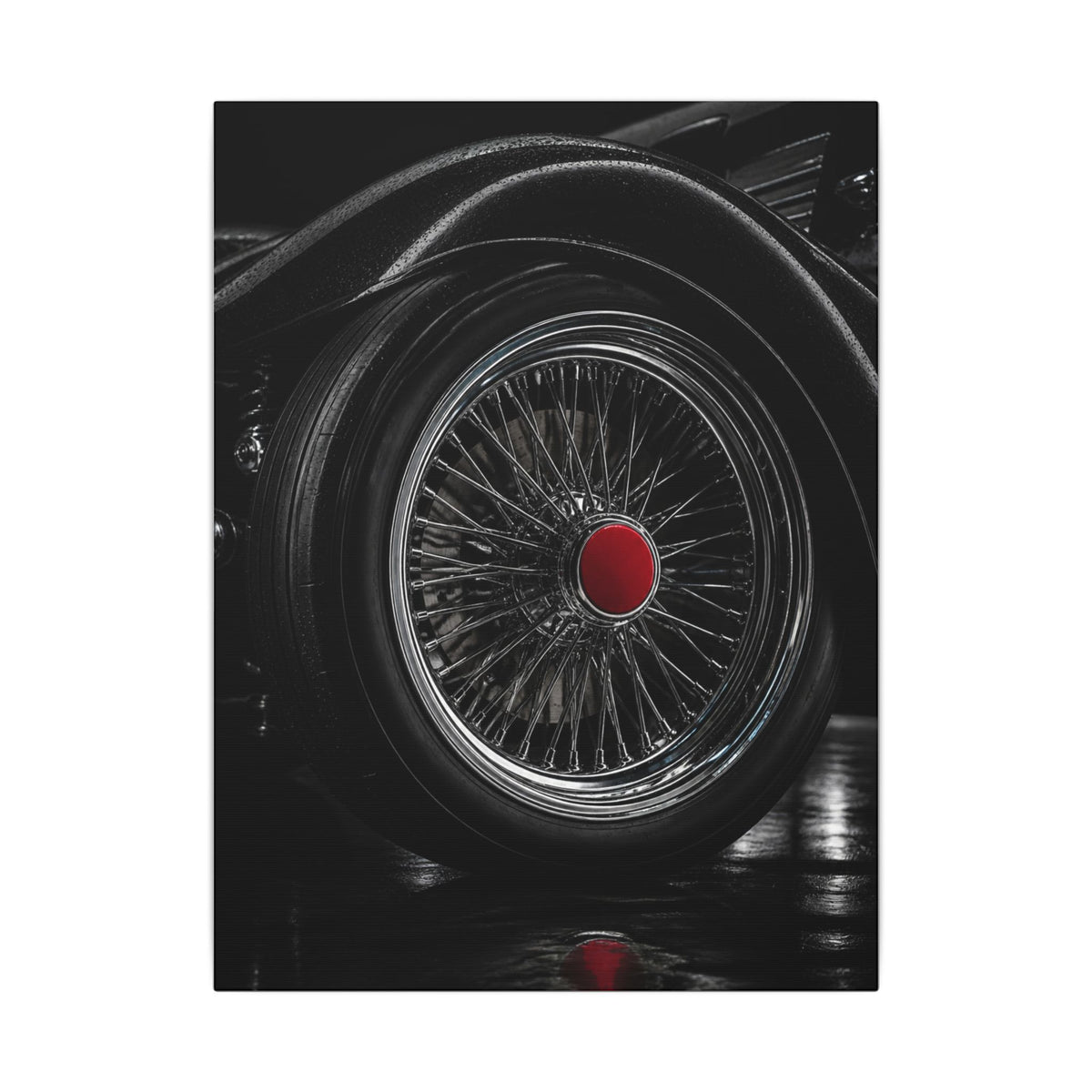 Spoke and Steel - Classic Car Wall Art | Canvas