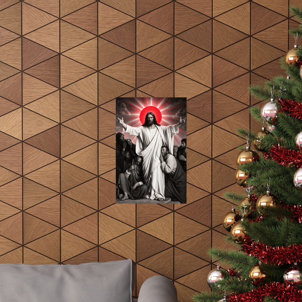 Christ and the Disciples - Christian Wall Art | Matte Poster