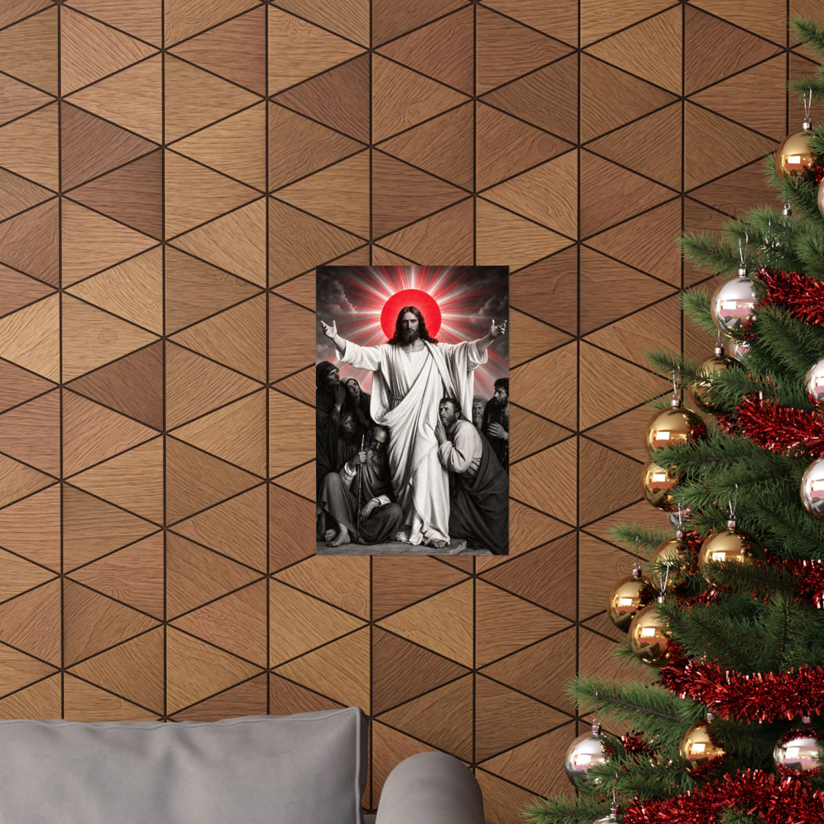 Christ and the Disciples - Christian Wall Art | Matte Poster