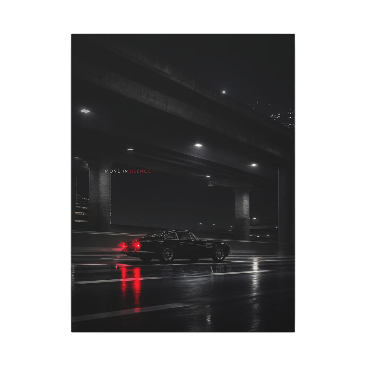 Move in Silence - Car Wall Art | Canvas