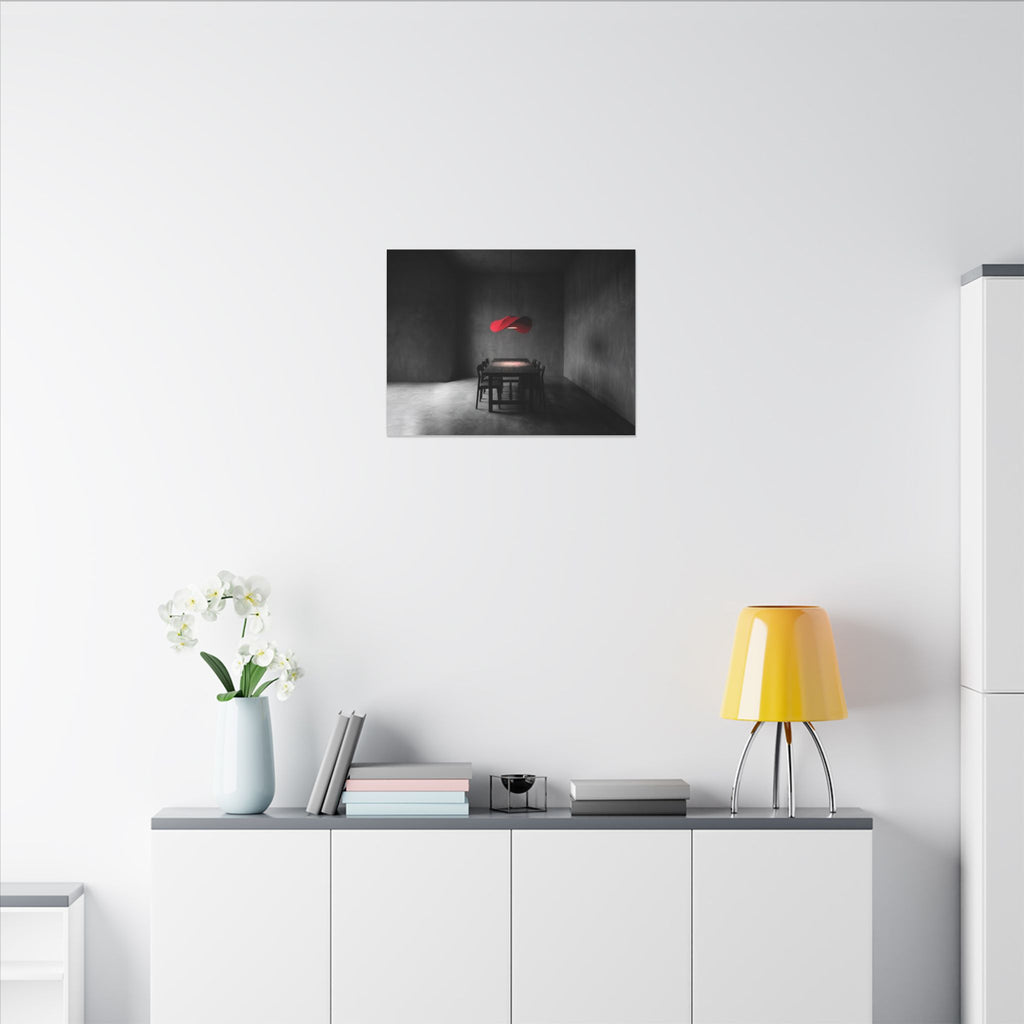 The Light Over the Table - Dining Room Wall Art | Canvas (Landscape)