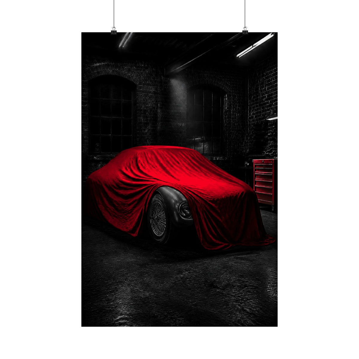 The Project - Car Cover Wall Art | Matte Poster